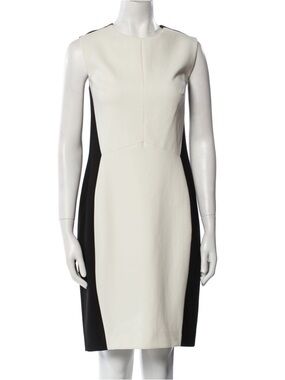 Narciso Rodriguez made in Italy size 46 US 10 colorblock sheath dress